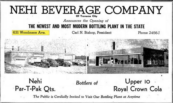 J&G Lanes (T.C. Recreation) - Jul 1948 Ad For Nehi (newer photo)